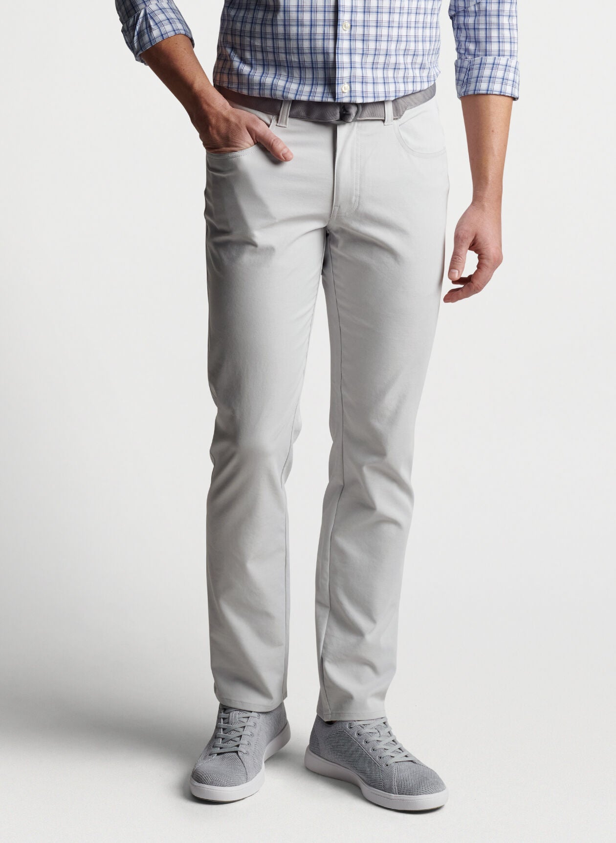 Grunt Grey Solid Casual Trouser | GRFFT-086 | Cilory.com